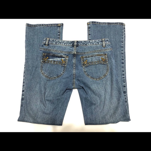 Michael Kors Boot Cut/Flare Jeans Size 4 EUC - Picture 3 of 6